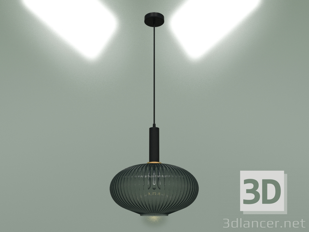 modello 3D Lampada a sospensione 50183-1 (fumè) - anteprima