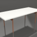 3d model Dining table (Agate gray, DEKTON Zenith) - preview