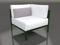 Sofa module, section 6 (Bottle green)