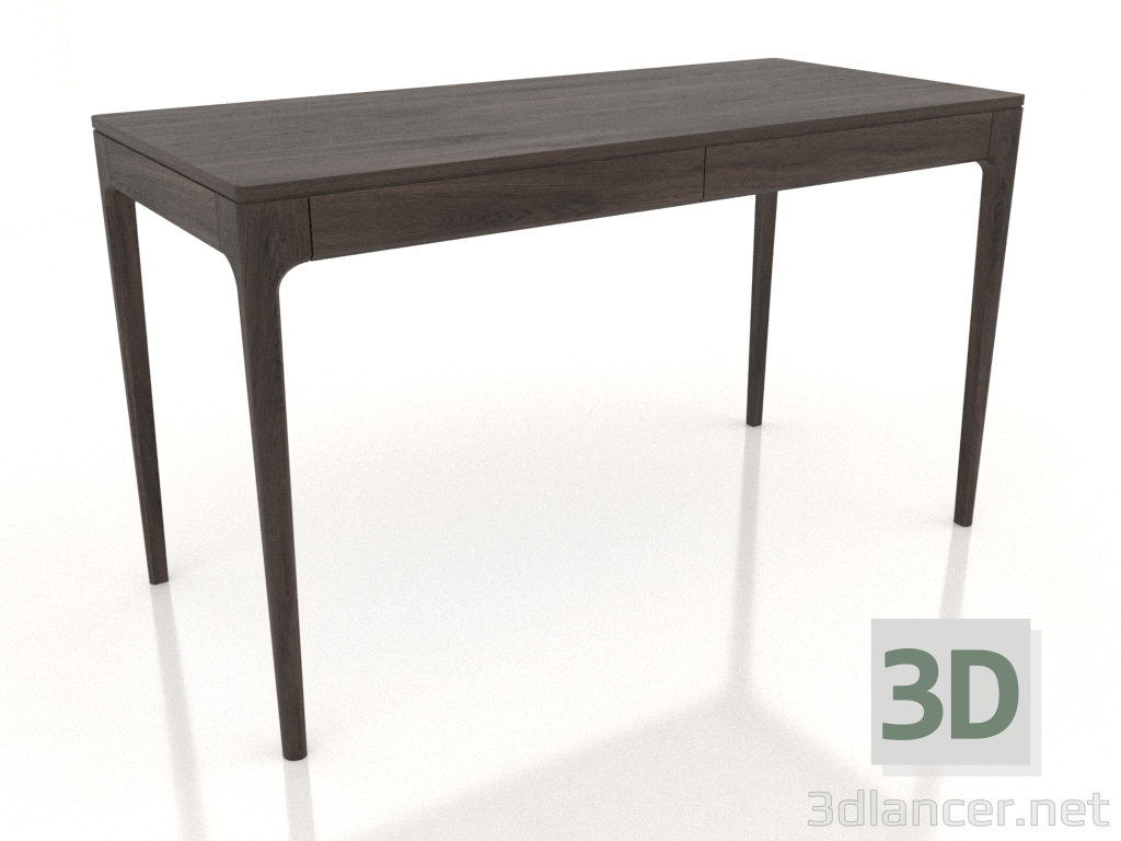 modèle 3D Table de travail FARGO 1300x600x750 mm (chêne wengé) - preview