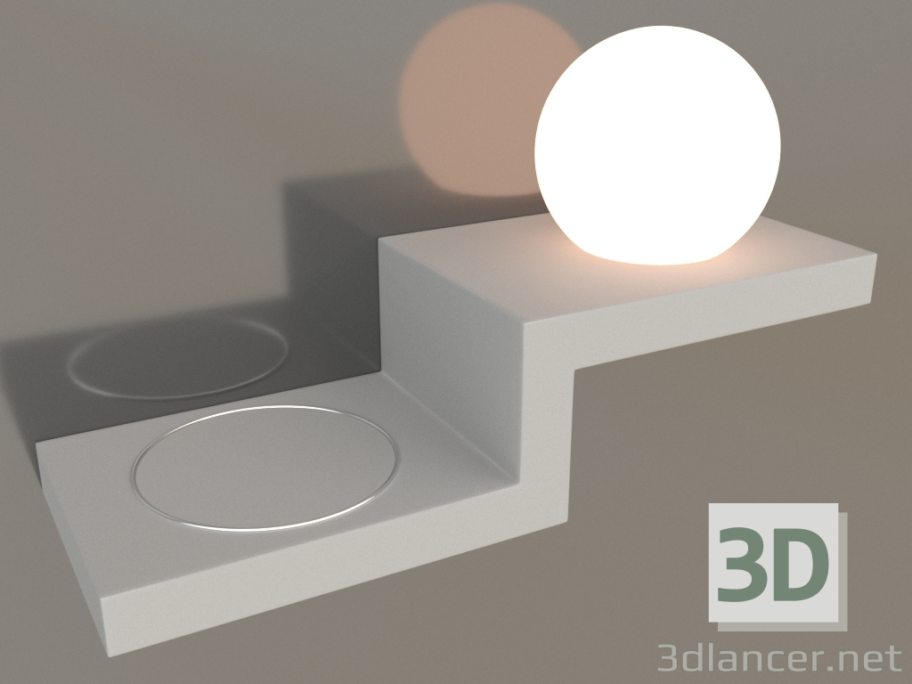 3D modeli Duvar lambası (6751) - önizleme