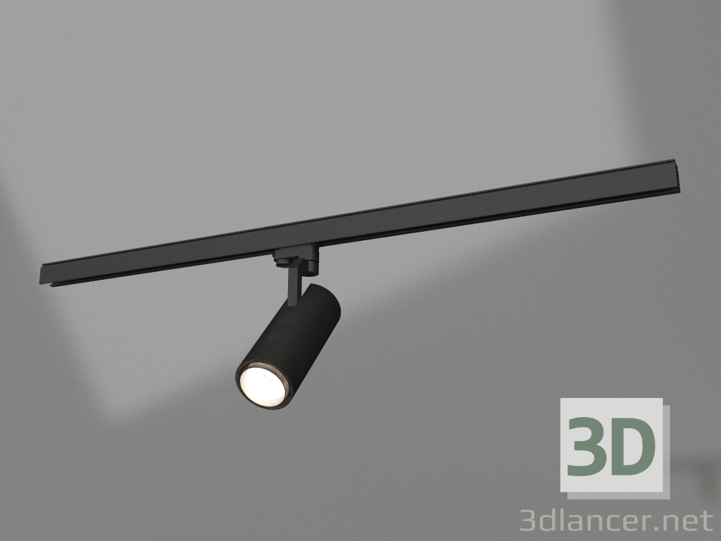 modello 3D Lampada LGD-GELIOS-4TR-R80-30W Day4000 (BK, 20-60 gradi, 230V, DALI) - anteprima