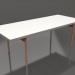 Modelo 3d Mesa de jantar (quartzo cinza, DEKTON Zenith) - preview