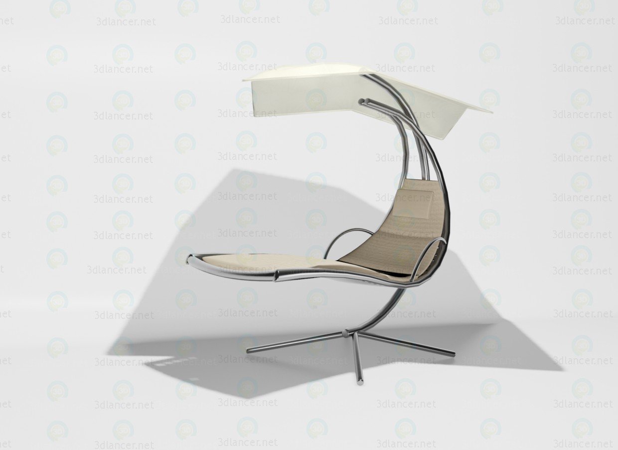 3D Modell Diva Chaise lounge - Vorschau