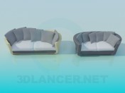Ovale Sofa