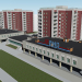 Complejo residencial en Chelyabinsk según B. Kashirinykh y Sev. De Crimea 3D modelo Compro - render