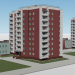 Wohnkomplex in Tscheljabinsk nach B. Kashirinykh und Sev. Krim 3D-Modell kaufen - Rendern