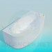 3D modeli Rahat banyo Jakuzi - önizleme