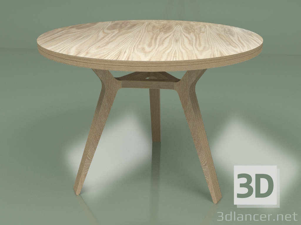 3d model Dining table Taby New Oak (1000) - preview