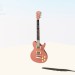 modello 3D Washburn wi66pro chitarra - anteprima