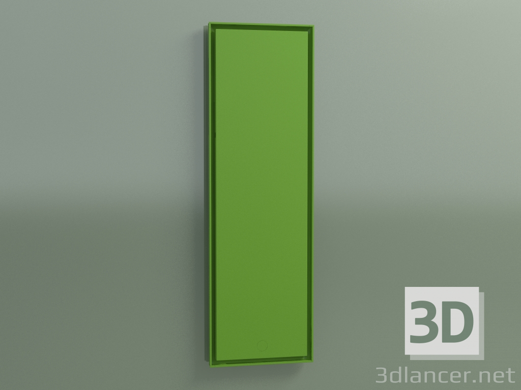 modello 3D Radiator Face (1600x500, Green grass - RAL 6018) - anteprima
