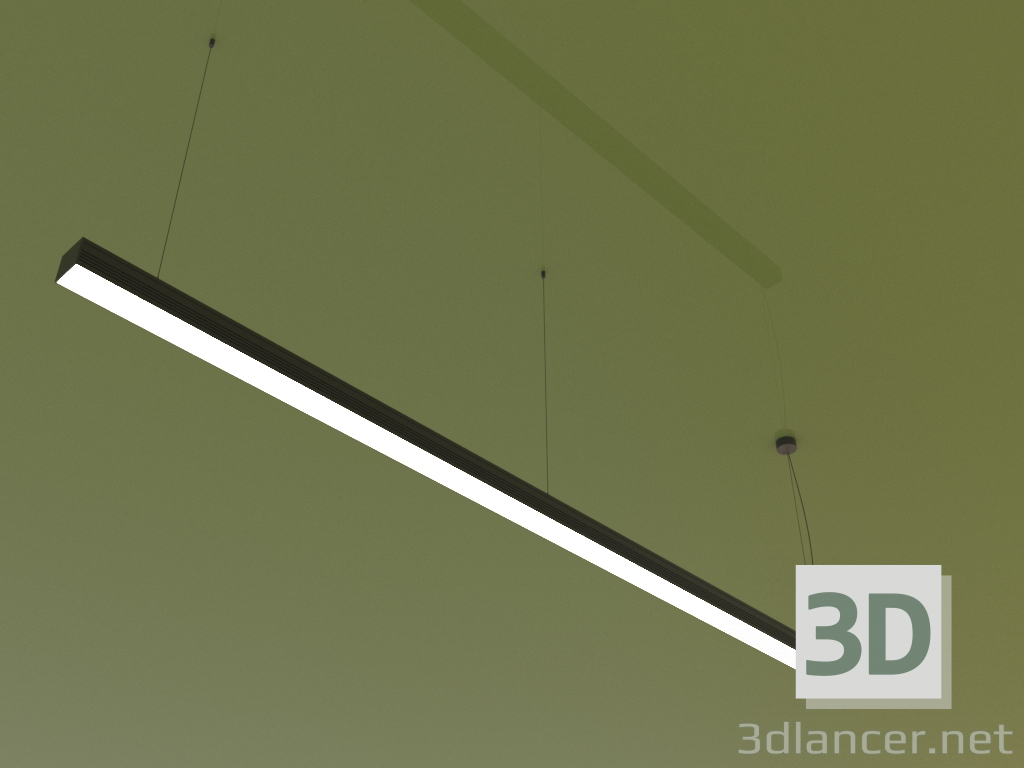 modello 3D Corpo illuminante LINEAR P6472 (2500 mm) - anteprima