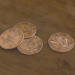 monedas 3D modelo Compro - render
