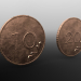 modèle 3D de pièces de monnaie acheter - rendu