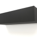 3D modeli Asma raf ST 06 (1 kapı, 1000x315x250, ahşap siyah) - önizleme