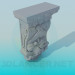 3D modeli Dekor heykel - önizleme
