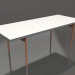 3d model Dining table (Anthracite, DEKTON Zenith) - preview
