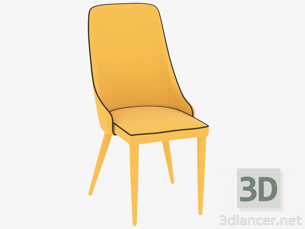 modello 3D sedia Lana - anteprima