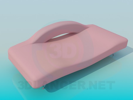modello 3D Divano - anteprima