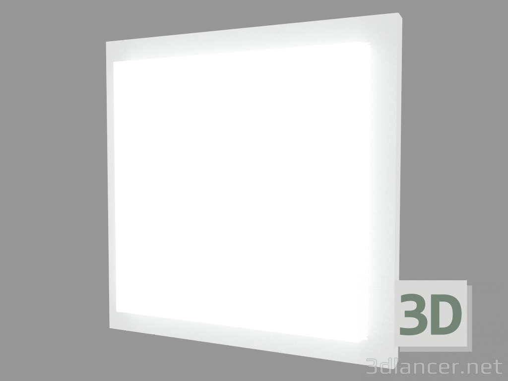 3D modeli Duvar lambası ZEN SQUARE 300mm (S6990W) - önizleme