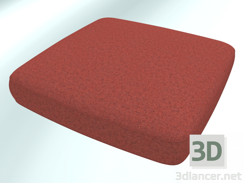 Modelo 3d Almofada decorativa quadrada OORT (50X50) - preview