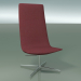 3D modeli Dinlenme koltuğu 4907 (4 ayak, kolçaksız) - önizleme