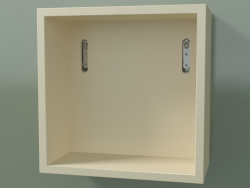 Wall tall cabinet (8DUACA01, Bone C39, L 24, P 12, H 24 cm)