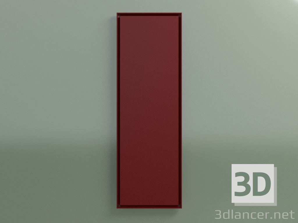 modèle 3D Face de radiateur (1800x600, Claret - RAL 3003) - preview