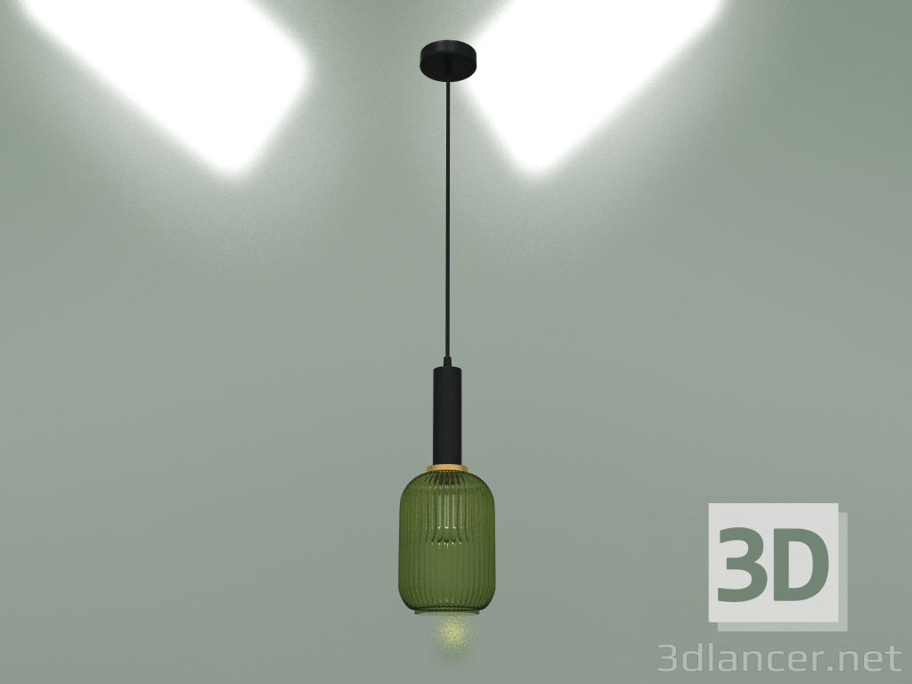 modello 3D Lampada a sospensione 50181-1 (verde) - anteprima