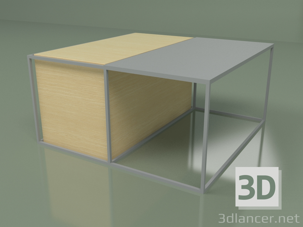modèle 3D Tableau 04 (blanc) - preview