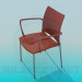 3D Modell Stuhl mit glatter Oberfläche - Vorschau