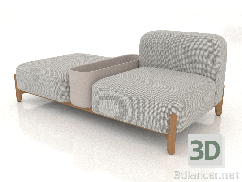 3d model Modular sofa (composition 03) - preview