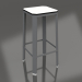 3d model High stool (Anthracite) - preview