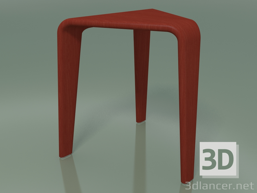 3d model Table 3800 (H 44 cm, Red) - preview