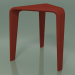 3d model Table 3800 (H 44 cm, Red) - preview