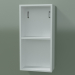 3d model Wall tall cabinet (8DUADA01, Glacier White C01, L 24, P 12, H 48 cm) - preview