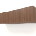 modèle 3D Étagère suspendue ST 06 (1 porte, 1000x315x250, bois brun clair) - preview