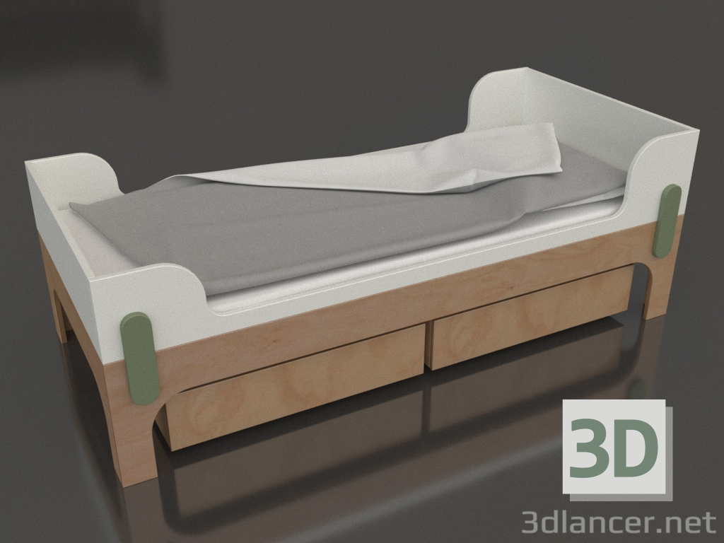 3d модель Кровать TUNE Y (BGTYA1) – превью