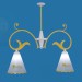 3d model Two ceiling chandelier - preview