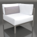 modello 3D Modulo divano, sezione 6 (Grigio quarzo) - anteprima
