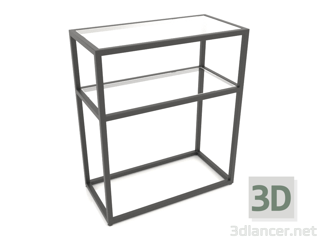 modèle 3D Armoire rectangulaire (VERRE, 60x30x70) - preview