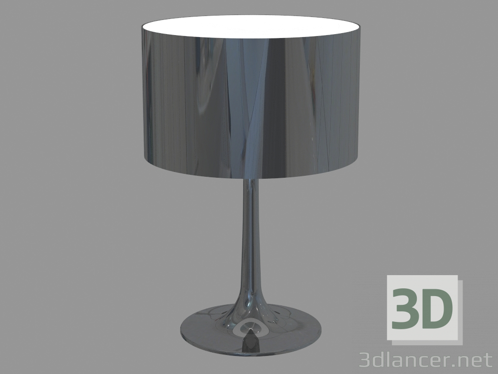 3D modeli Masa lambası bükülmüş ışık masa 2 - önizleme