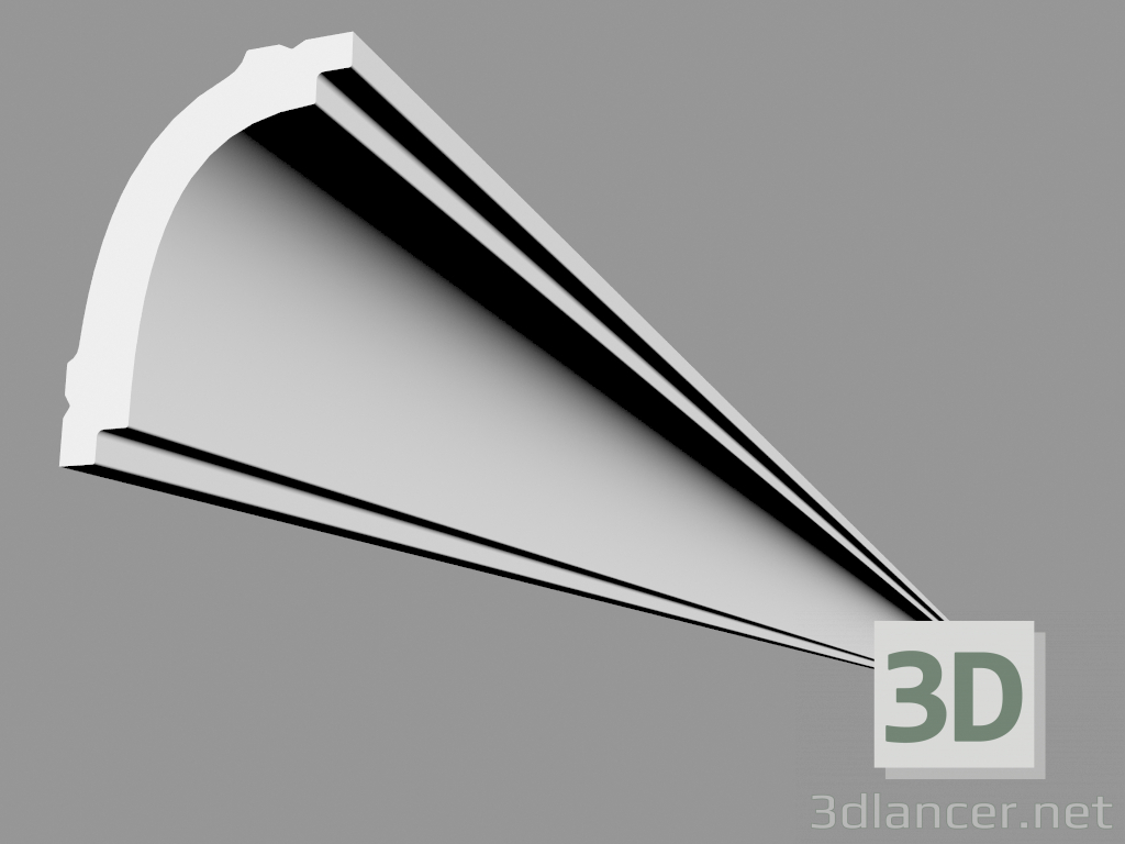 3D modeli Korniş CB523 (200 x 5,9 x 4,4 cm) - önizleme