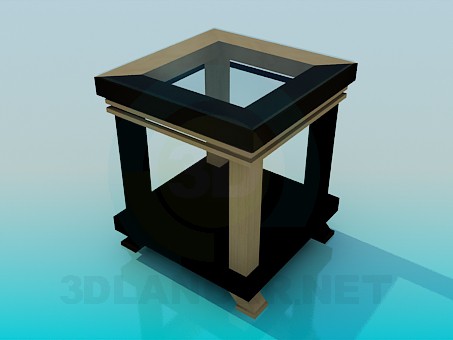 3d модель Кофейный столик – превью