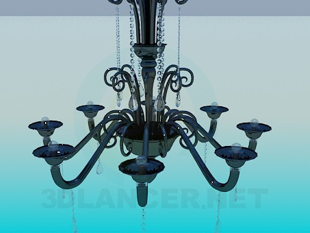 3d model Chandelier for the Hall - preview