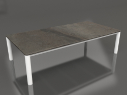 Coffee table 70×140 (White, DEKTON Radium)