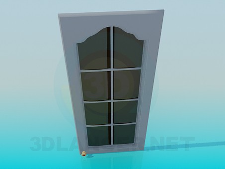 3d model La puerta de gabinete de colgar - vista previa