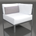 modello 3D Modulo divano, sezione 6 (Antracite) - anteprima