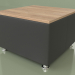 modèle 3D Table basse Malta (Cuir noir) - preview