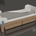 3d модель Ліжко TUNE Y (BZTYA1) – превью
